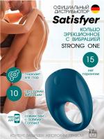 Кольцо эрекционное Satisfyer Strong One Connect App с вибрацией