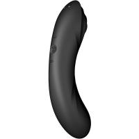 Стимулятор клитора Satisfyer Curvy Trinity 4 Black с вибрацией