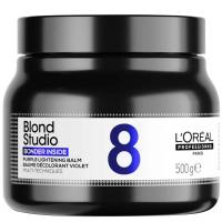 Бальзам осветляющий L'Oreal Professionnel Blond Studio 8 Bonder Inside Purple для волос, 500 г