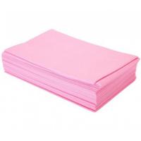 Полотенце одноразовое Мой Салон из спанлейса, розовое, 35х70 см, 40 г/м2, 50 шт.