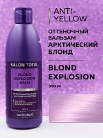 Бальзам оттеночный Concept Salon Total Blond Explosion Anti-Yellow Арктический блонд для нейтрализации желтизны, 300 мл