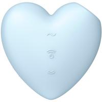 Стимулятор клитора Satisfyer Cutie Heart Blue с вибрацией