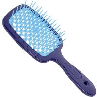 Щетка Janeke Superbrush для волос, фиолетово-бирюзовая