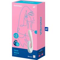 Вибратор Satisfyer Heat Wave Connect App Mint с функцией подогрева