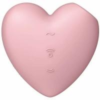 Стимулятор клитора Satisfyer Cutie Heart Red с вибрацией